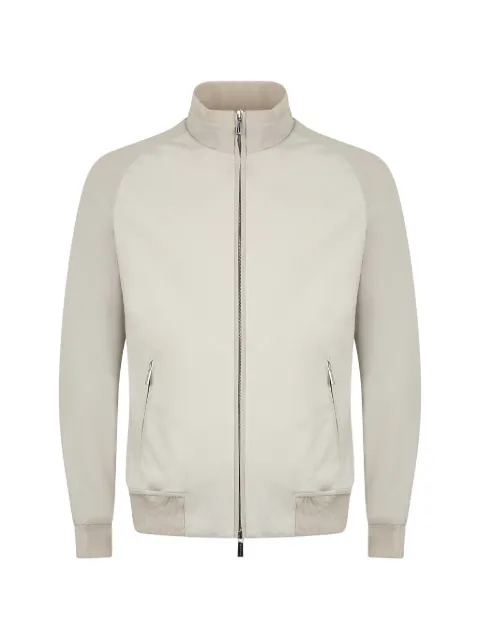 Moorer Cuper-Jfc zip-up raglan-sleeve jacket