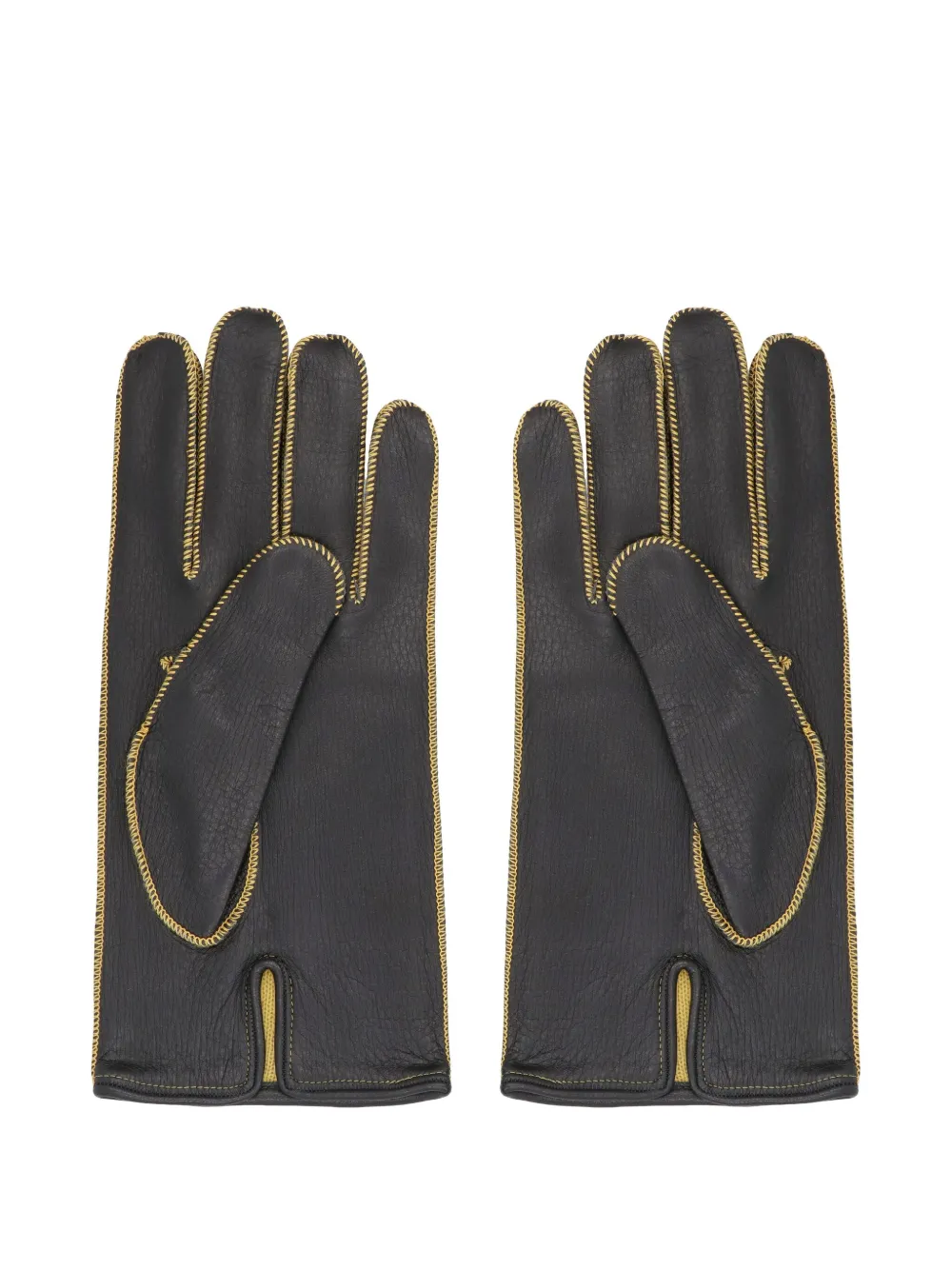 Moorer Derek leren handschoenen - Zwart