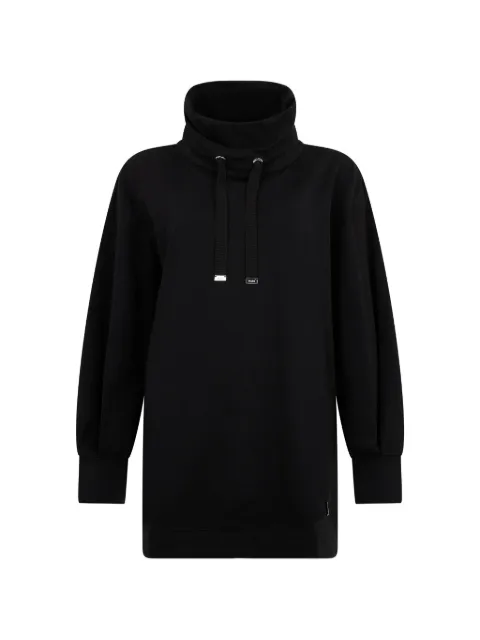 Moorer drawstring funnel-neck sweater