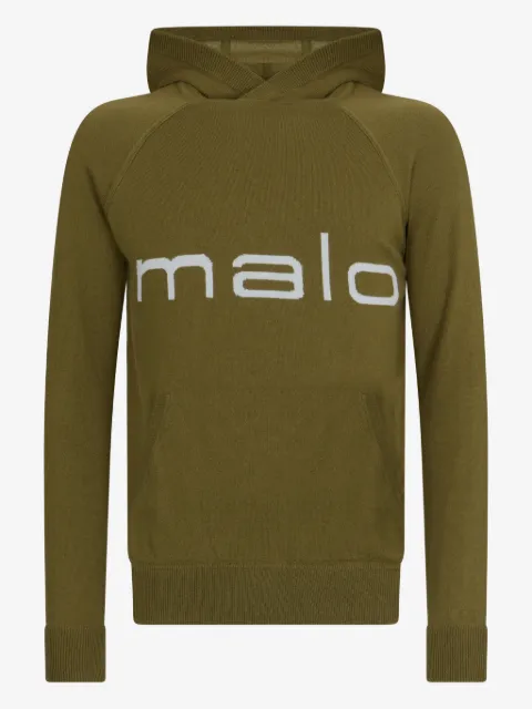 Malo logo-detail hoodie