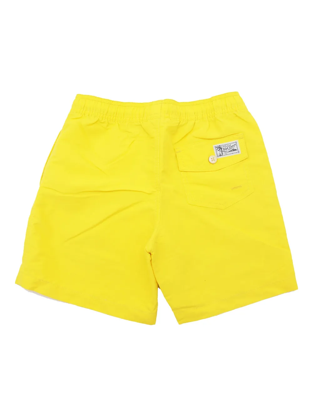 POLO RALPH LAUREN KIDS Zwembroek met geborduurd logo Geel