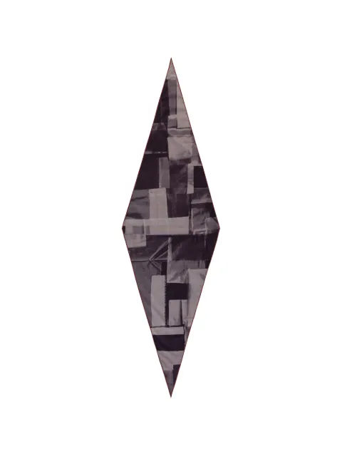 Zegna diamond-shaped scarf
