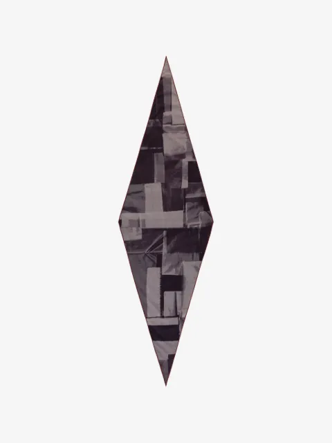 Zegna diamond-shaped scarf
