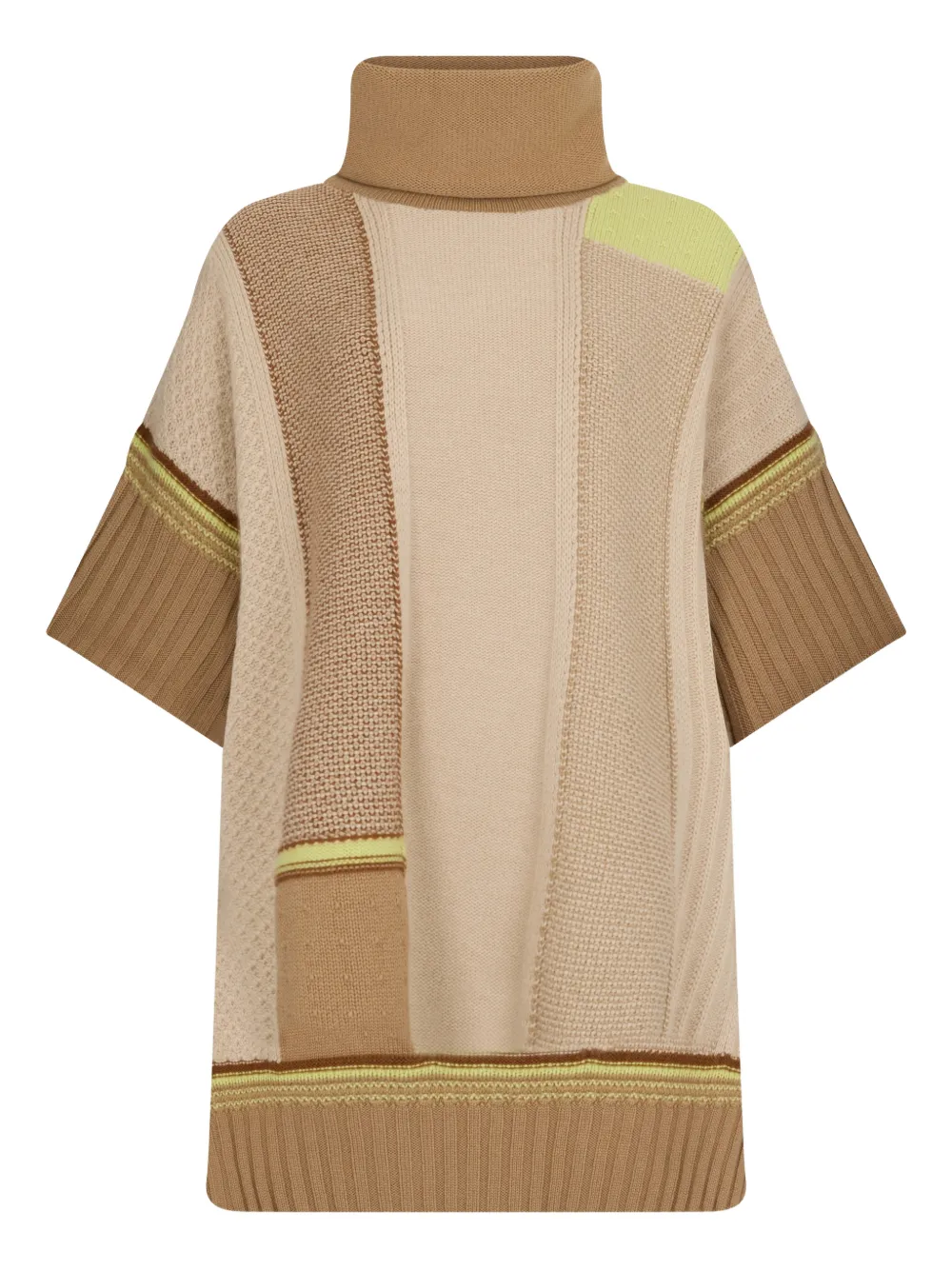 Malo roll-neck sweater - Neutrals