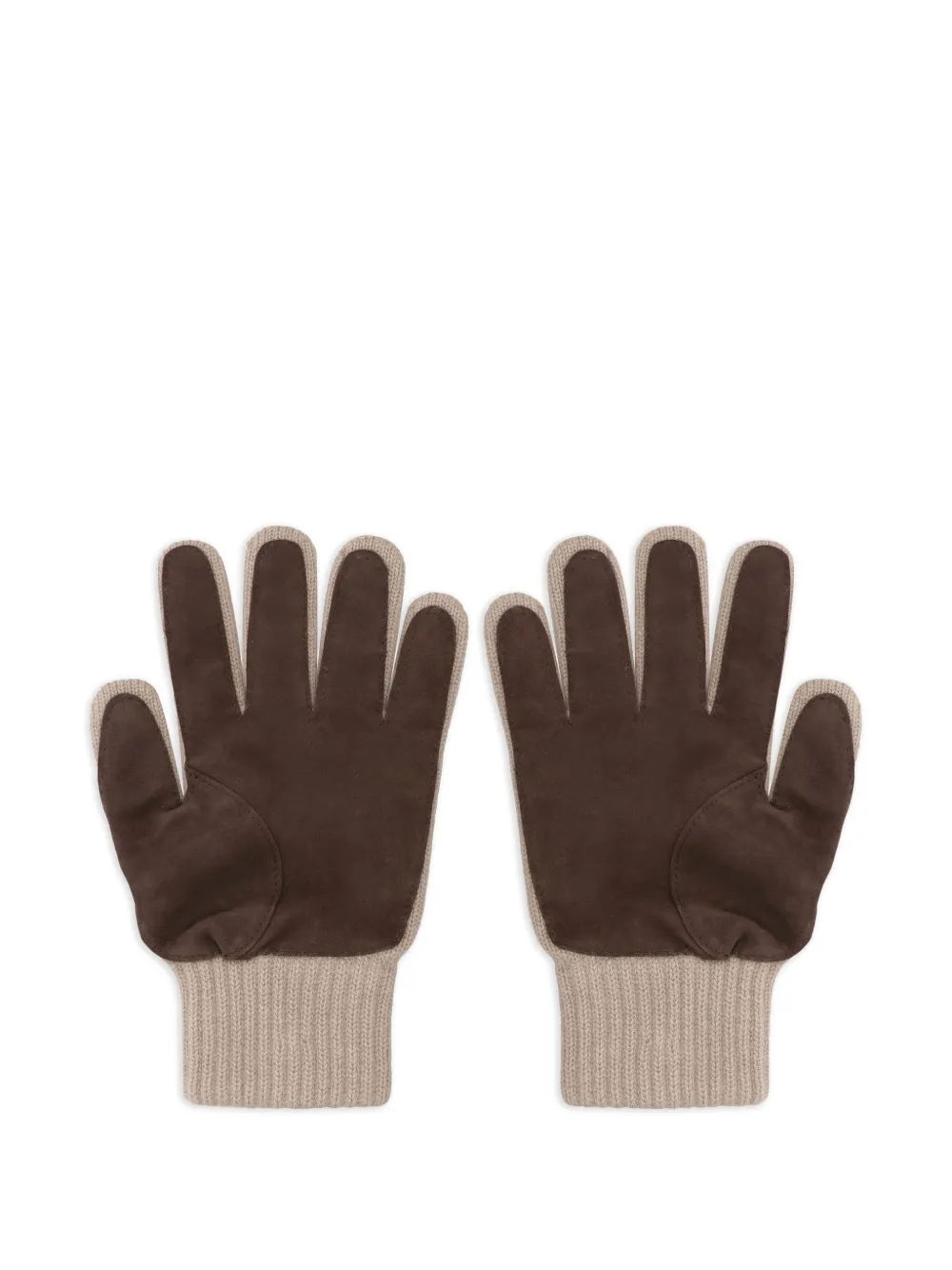Moorer suede-palm cashmere gloves | Image 2