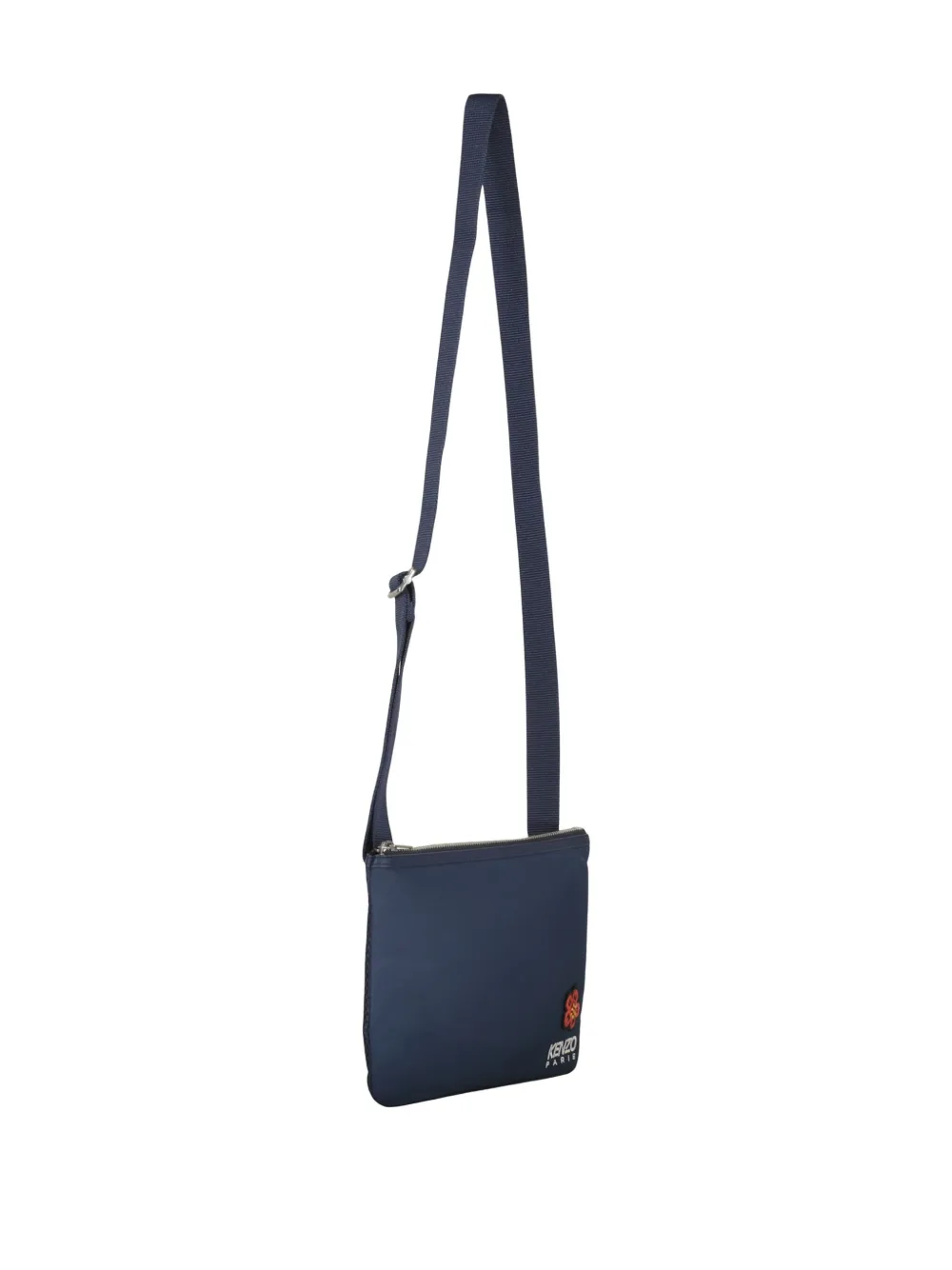 Kenzo Schoudertas met logopatch Blauw