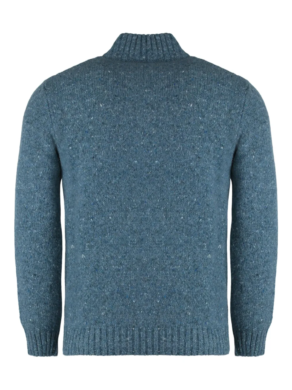 Moorer Fedro half-zip sweater - Blauw