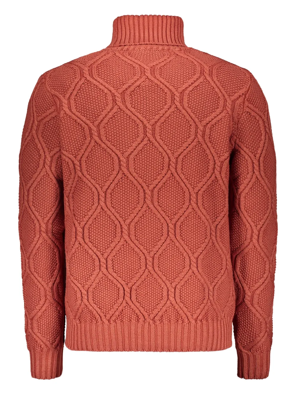 Moorer Turtleneck Sweater In Orange