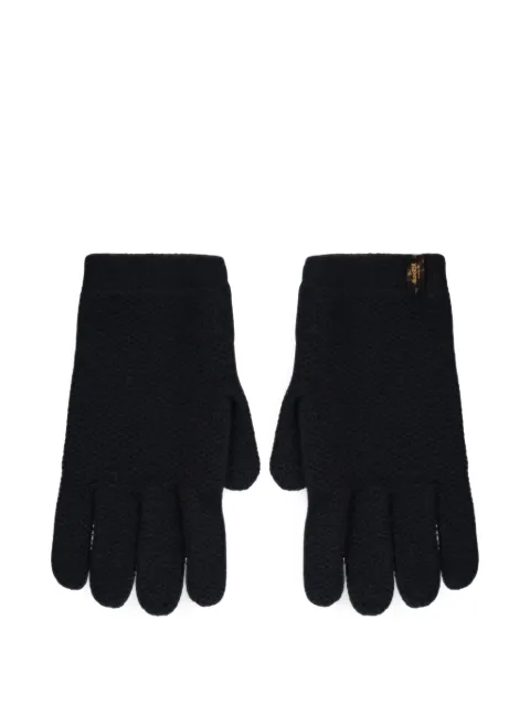 Moorer knitted cashmere gloves