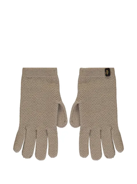 Moorer knitted cashmere gloves