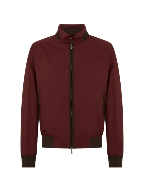 Moorer zip-fastening jacket