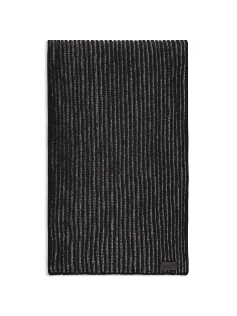 Moorer striped scarf