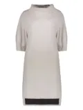 Lorena Antoniazzi knitted midi dress - Grey