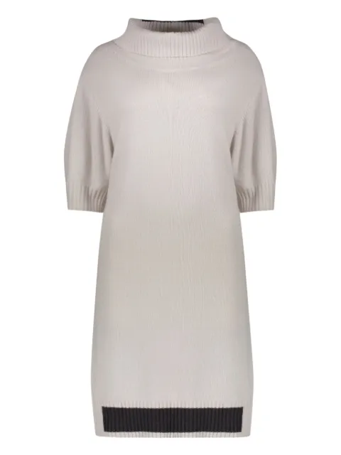 Lorena Antoniazzi robe en maille à coupe mi-longue
