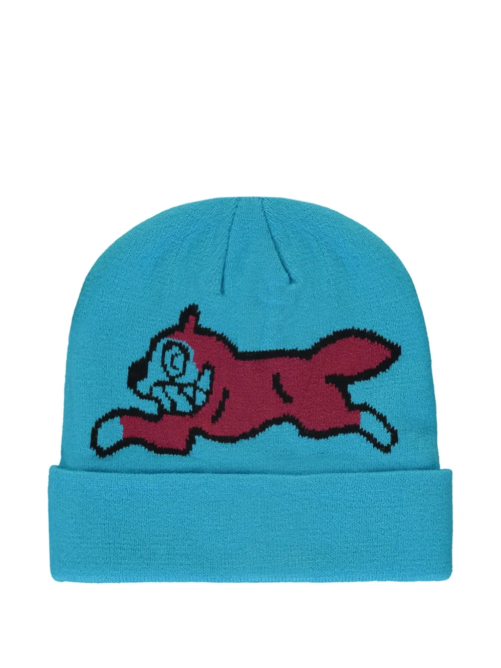 ICECREAM logo-intarsia beanie | Blue | Image 1