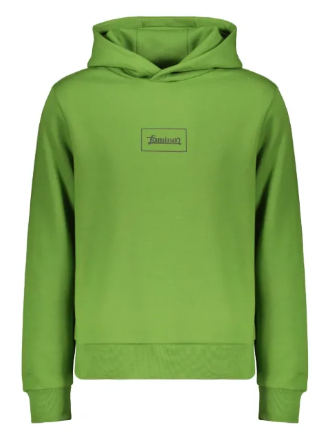 Herno logo-print hoodie