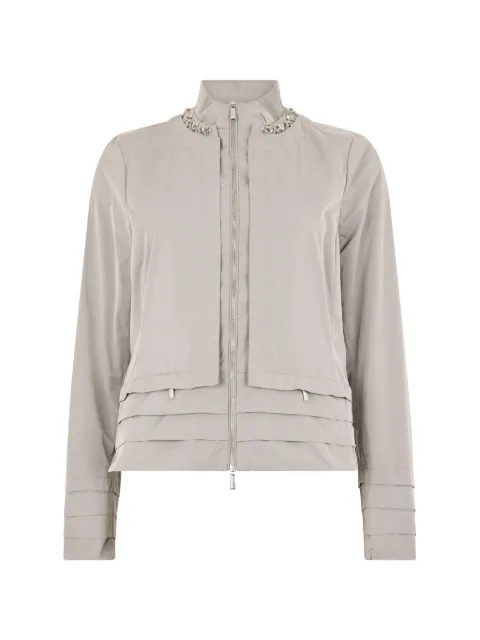 Moorer Kareninaric-Cwk crystal-embellished tiered jacket