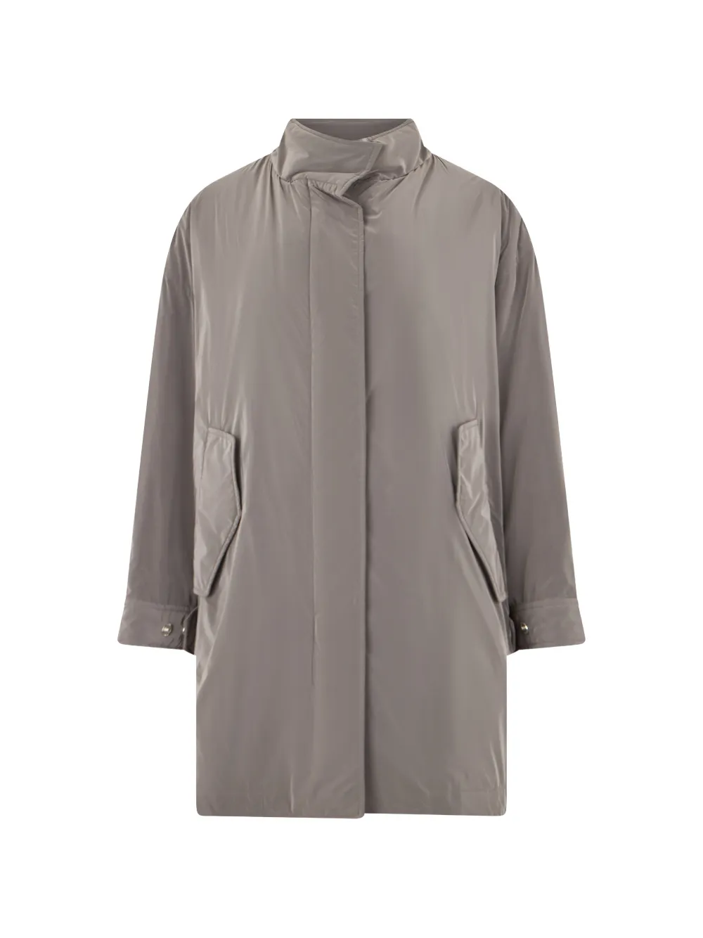 Moorer Keira-Os concealed-fastening raincoat - Grau