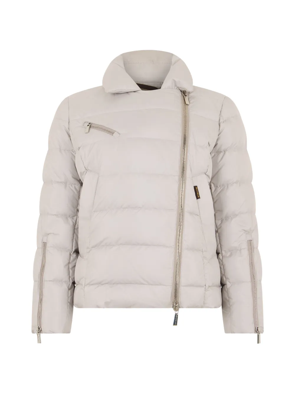 Moorer Kemi-Thc quilted-down jacket - Weiß