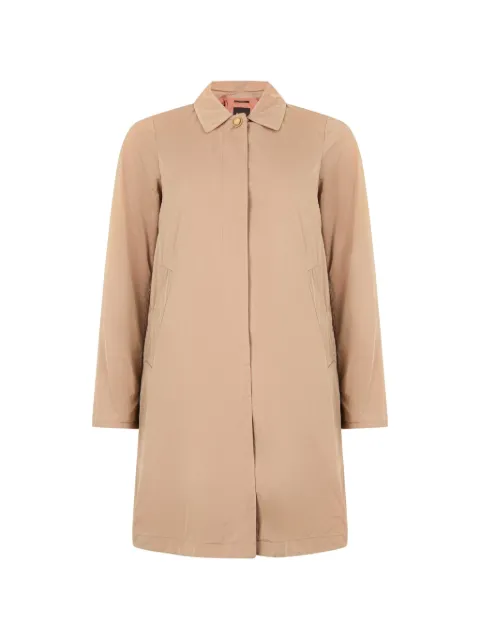 Moorer Larinovvm concealed-fastening shirt-collar coat