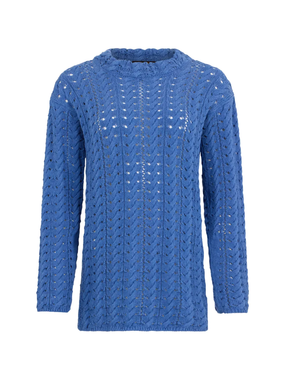 Moorer Openwork Sweater In Multi