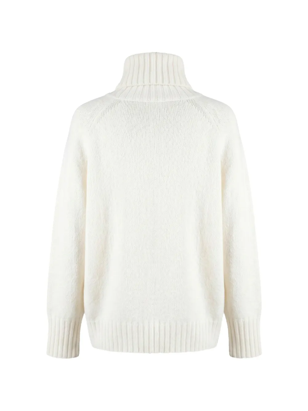 Moorer Lindsey roll-neck raglan-sleeve sweater Beige