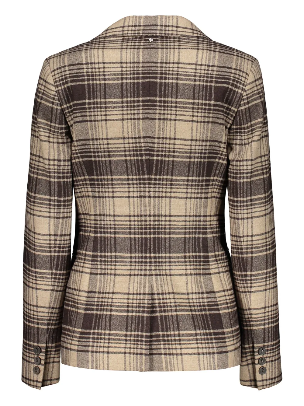 Lorena Antoniazzi Geruite blazer Beige
