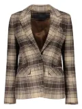 Lorena Antoniazzi checked blazer - Neutrals