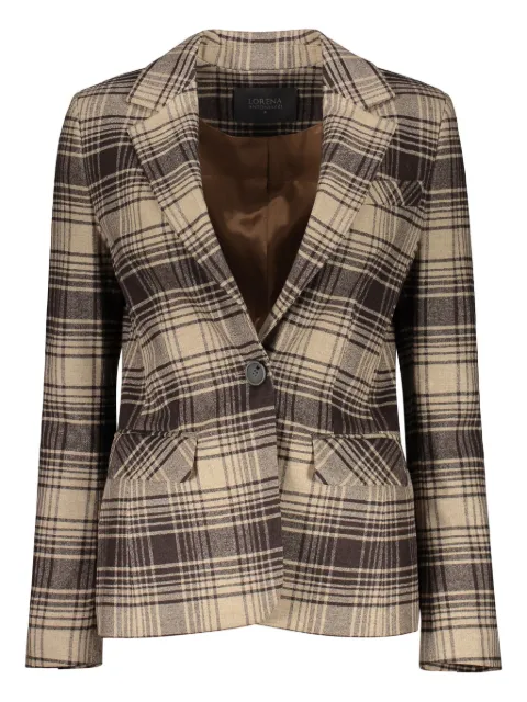 Lorena Antoniazzi checked blazer