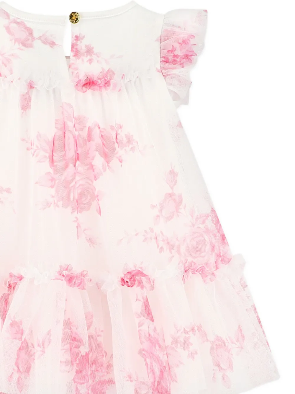 Shop Angel's Face Floral-print Dress In White