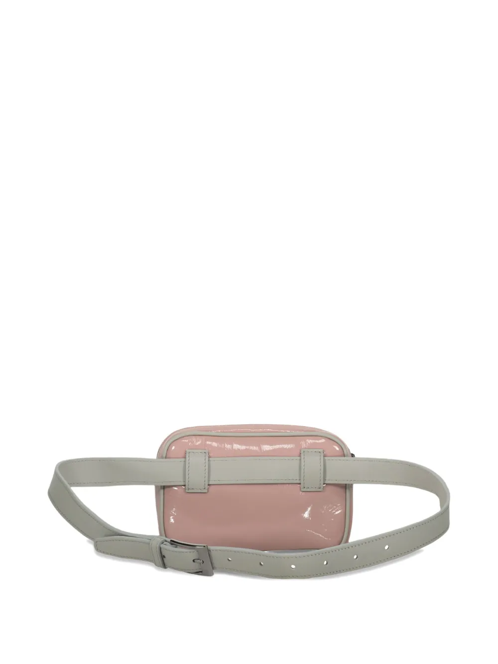 Herno Logo-patch Belt Bag In Pink
