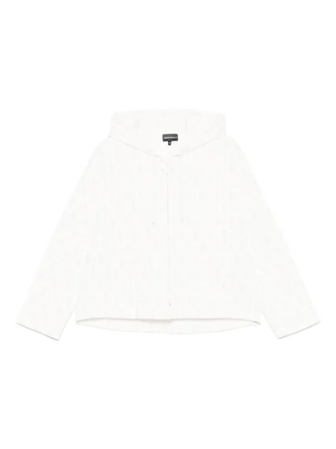Emporio Armani logo-print hoodie