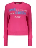 Herno crew-neck wool jumper - Pink