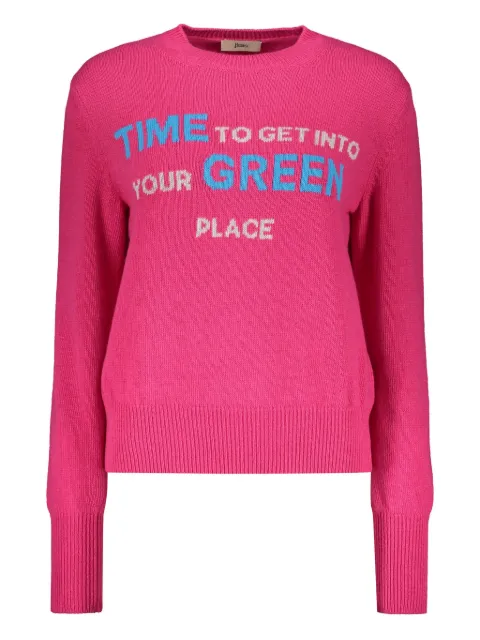 Herno crew-neck wool jumper