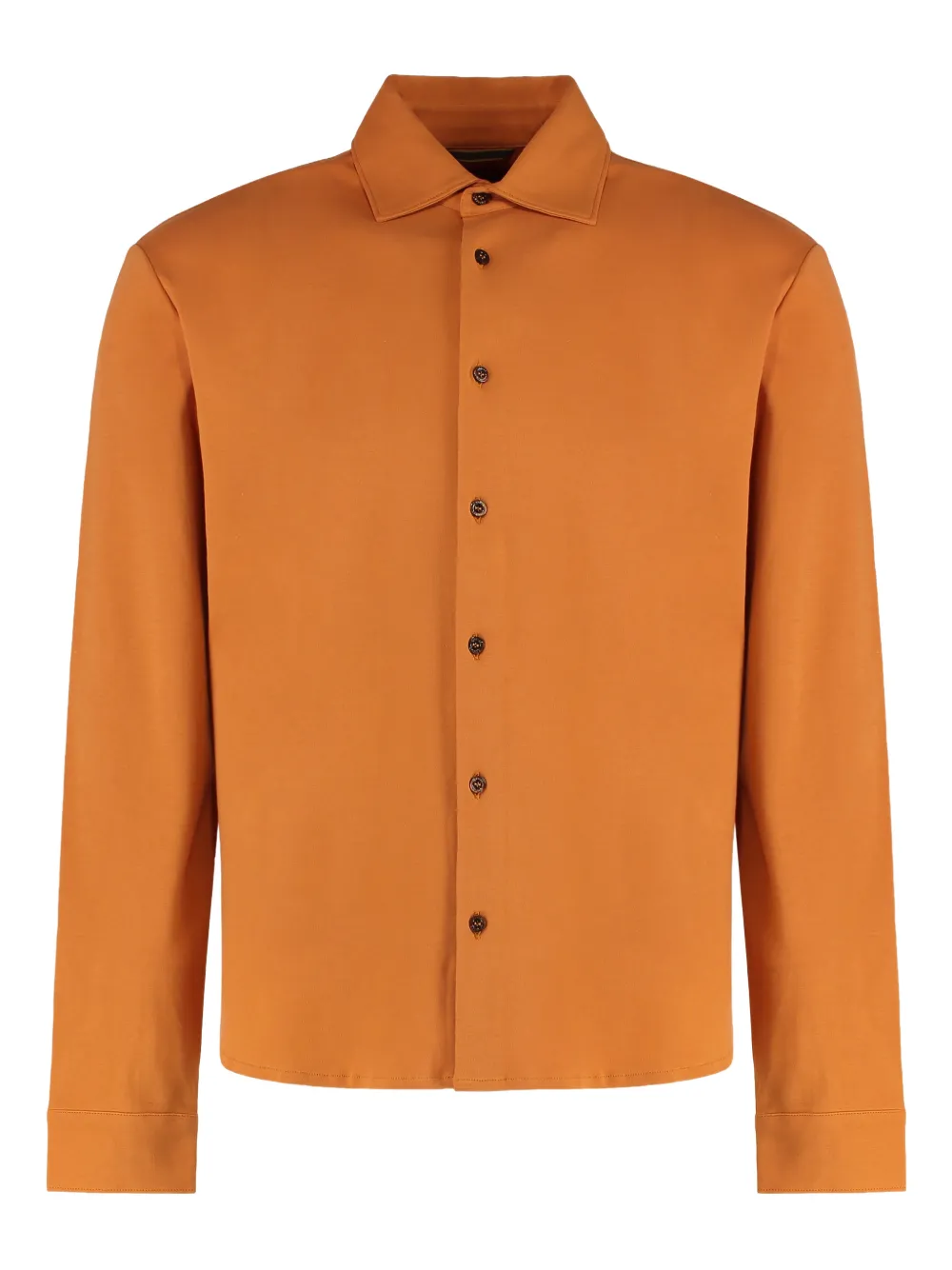 Moorer buttoned shirt | Orange | Image 1