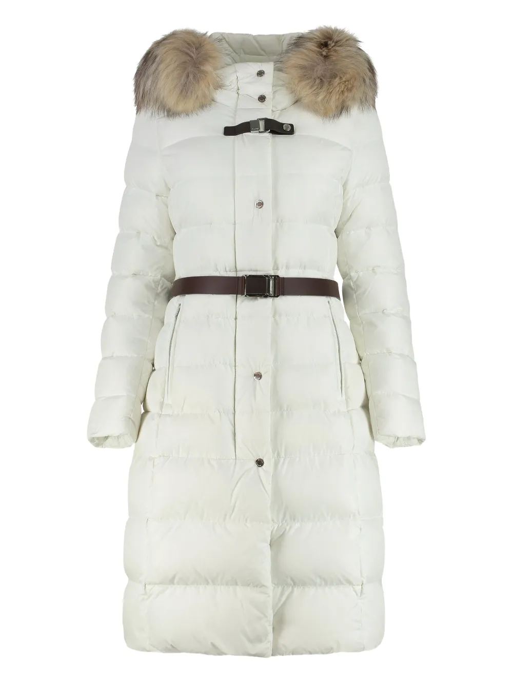 Moorer Niki coat | White | Image 1