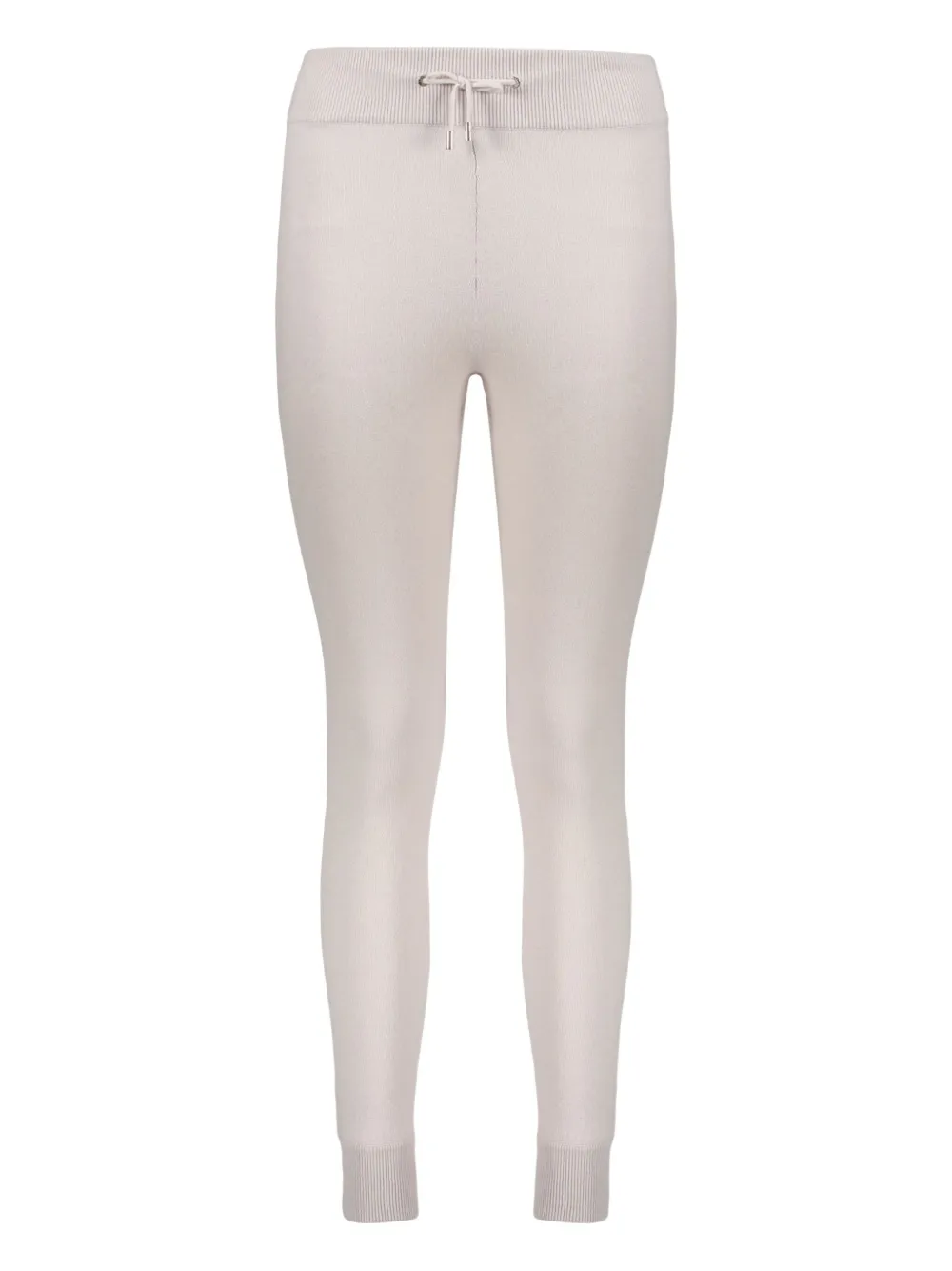 Moorer Broek met trekkoord en rits Beige