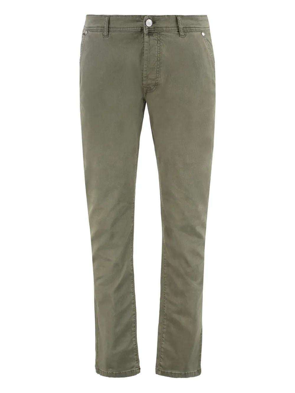 Moorer five-pocket trousers | Green | Image 1