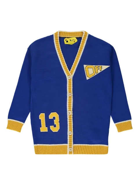 Off-White Kids virgin-wool cardigan