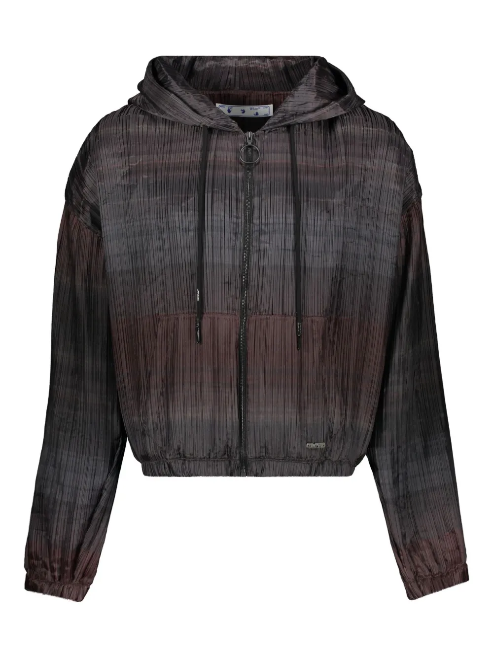 Off-White Jack met logoplakkaat Bruin