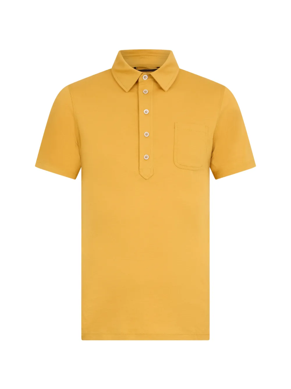 Moorer pocket polo shirt - Giallo