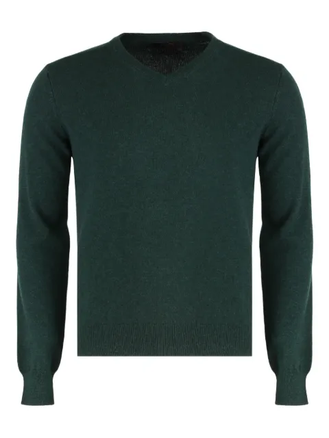 Moorer V-neck knitted sweater