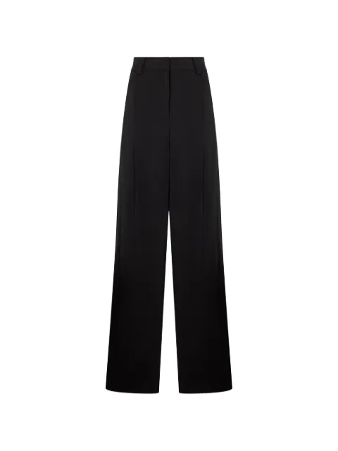 Moorer Vivien-Wrl pleated palazzo pants