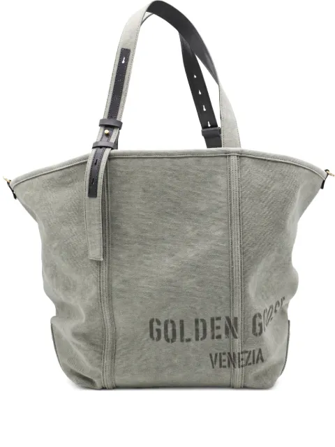 Golden Goose tote de gamuza