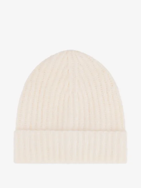Malo gorro tejido de canalé