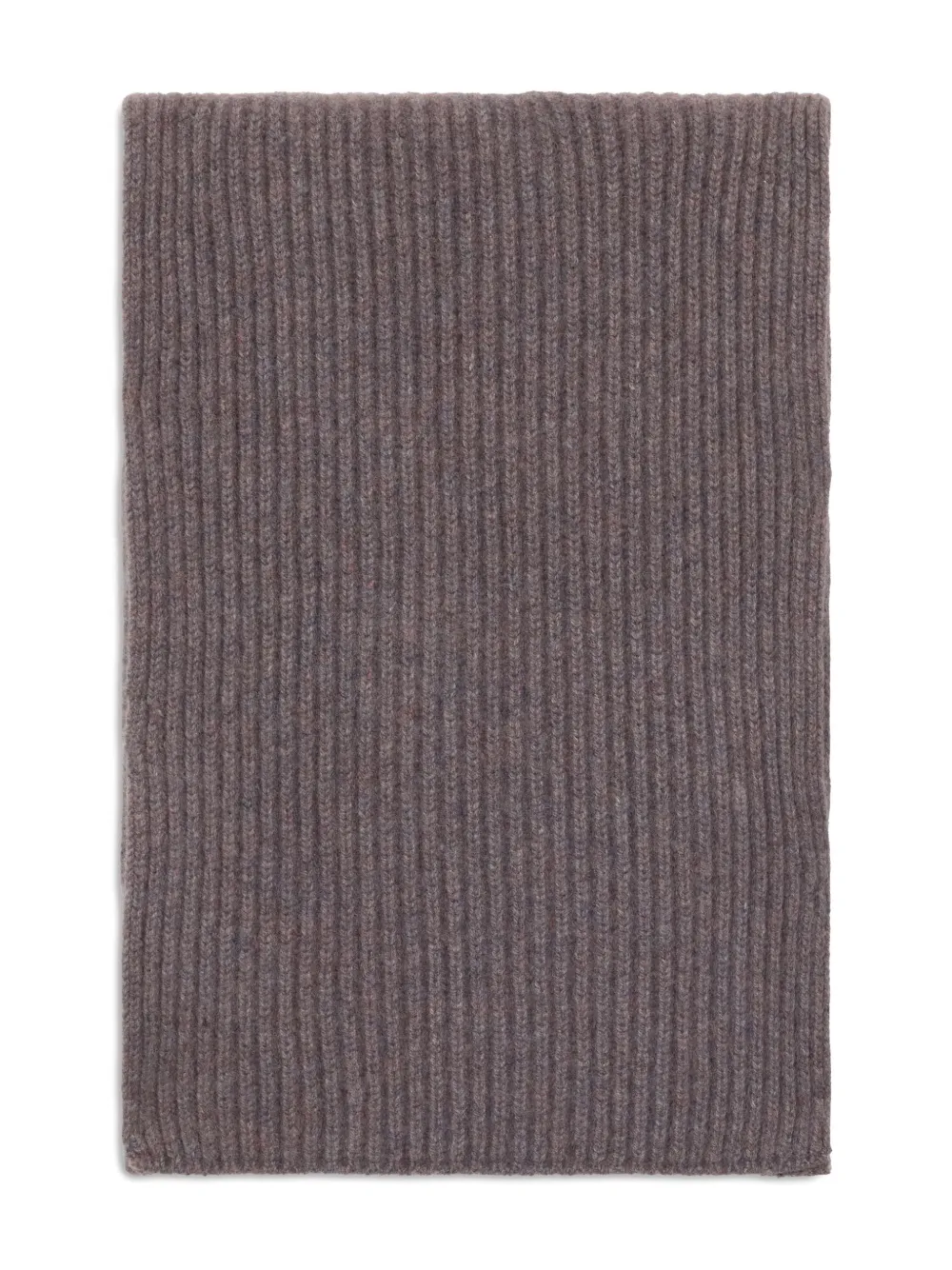 Malo ribbed scarf - Grigio