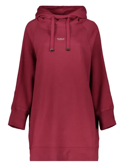 DONDUP longline cotton hoodie