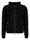 Moorer zipped cardigan - Black