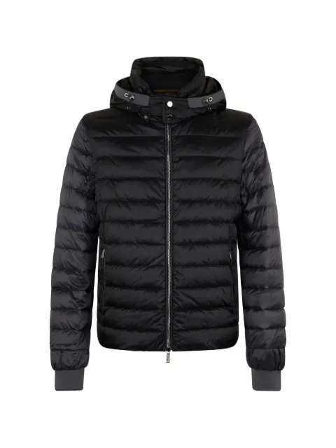 Moorer hooded padded jacket