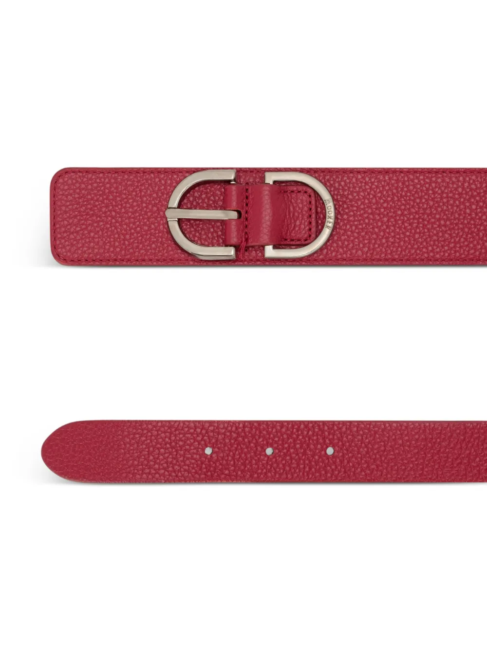  Moorer Ivette Buckled Belt - Red 